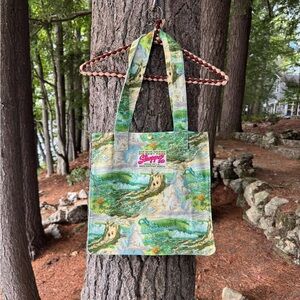 Big Bud Press Ocean & Sky Shopper Tote NWOT
